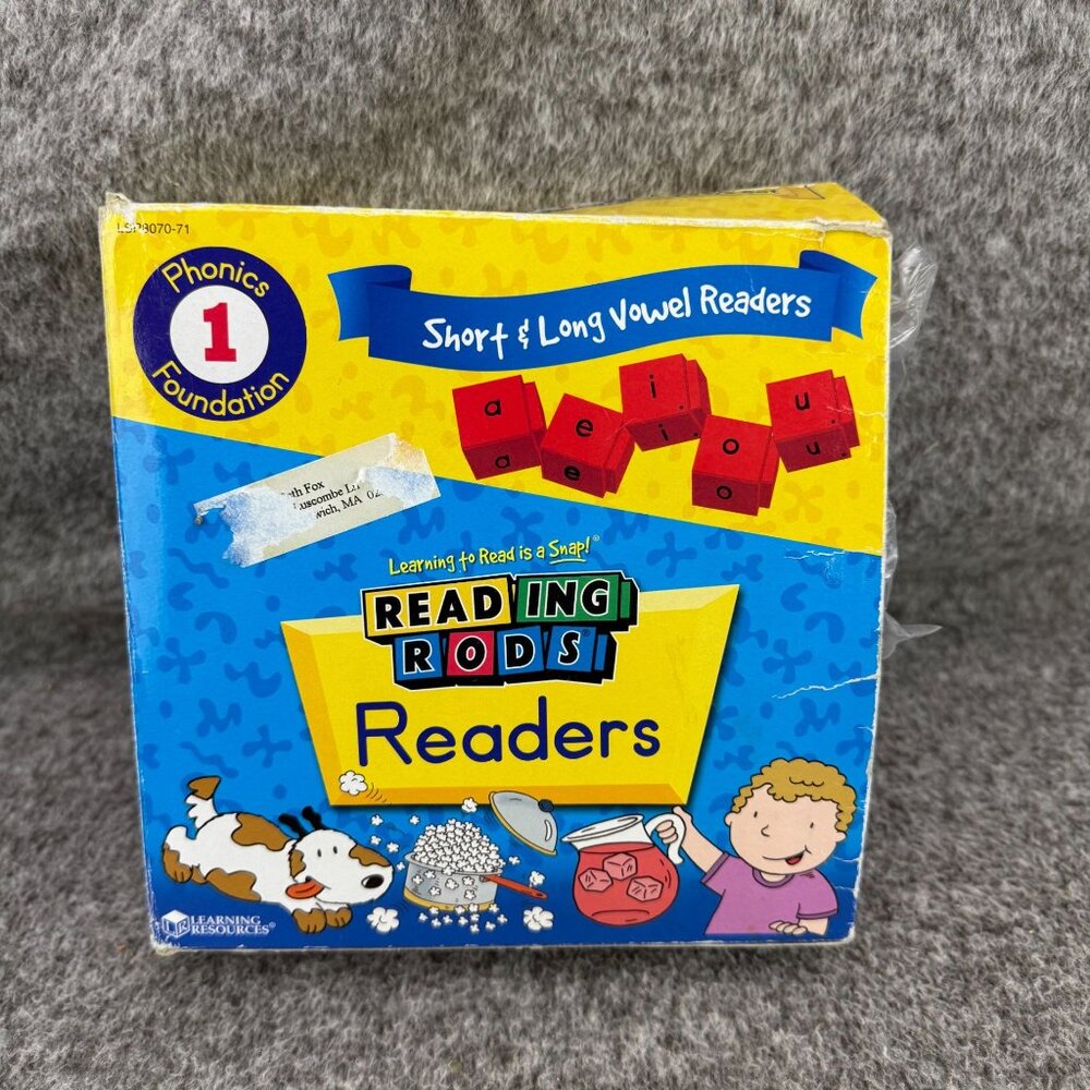 ✅Learning Resources Reading Rods Readers Phonics Foundation Book Set 1 - Picture 9 of 10
